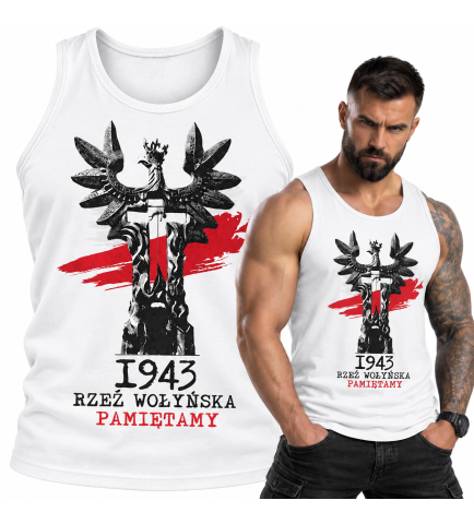 TANK TOP patriotyczny   WOŁYŃ PAMIĘTAMY